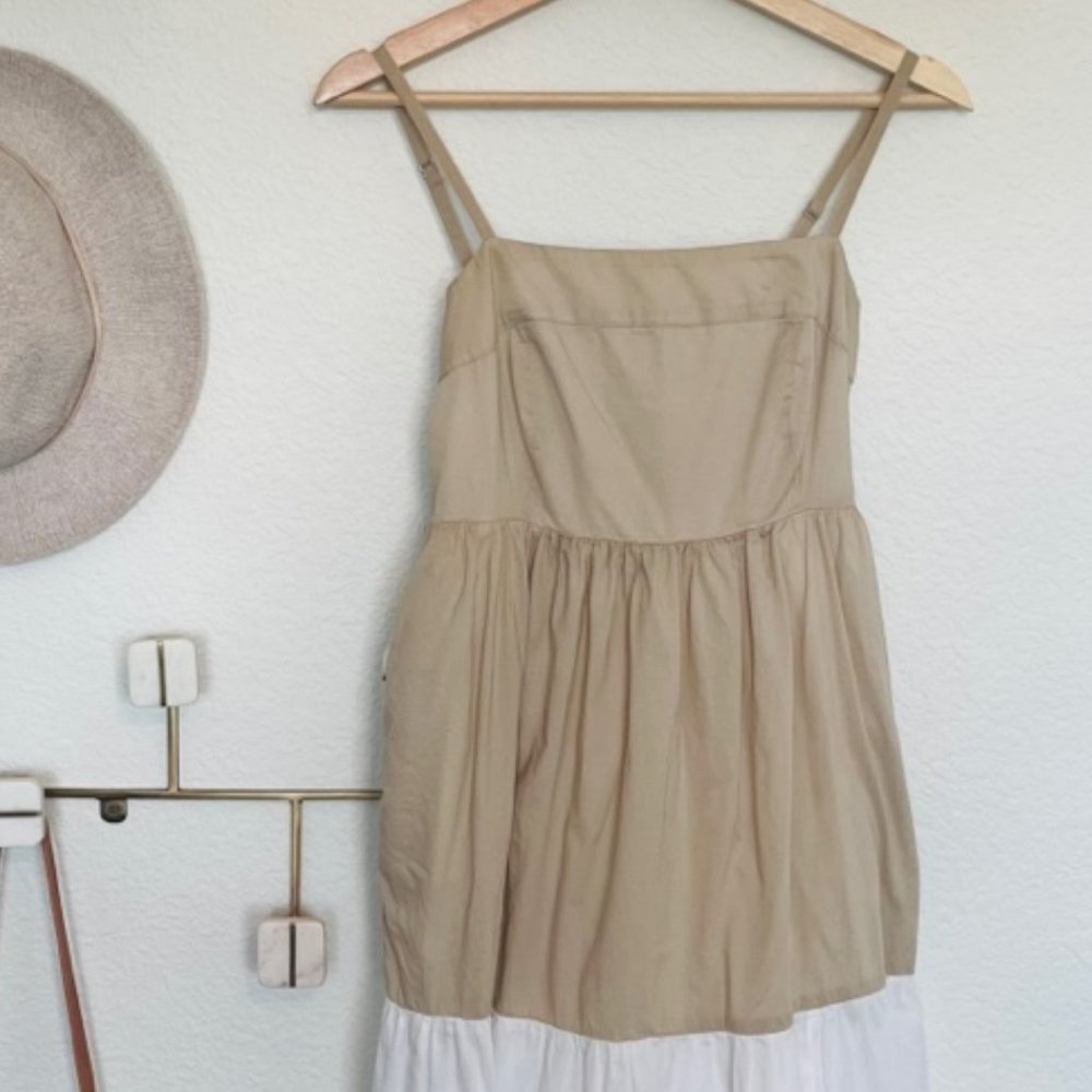 J. Crew Factory - Square-Neck Tiered Dress - Picture 7 of 11